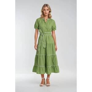 NEW SINCERELY OURS amalie dress in lime